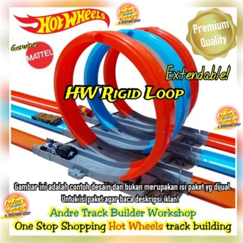 Jual Hotwheels Track Builder Loop Original Mattel Hot Wheels Track Loop Genuine Mattel Shopee