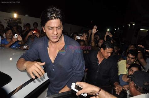 Shahrukh Khan At The Special Screening Of Chennai Express In Pvr