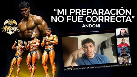 No Estaba Preparado Para Esta Competici N Andoni Fitness Youtube