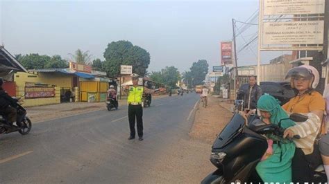 Polres Lampung Timur Polda Lampung Laksanakan Pam Rawan Pagi Di