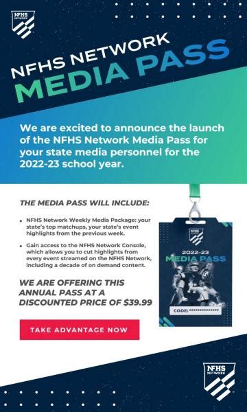 Nfhs Network Pass For Media Available