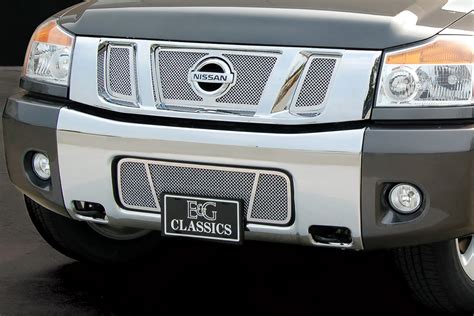 E G Classics Nissan Titan Chrome Fine Mesh