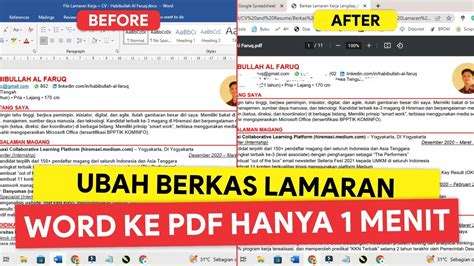 JANGAN KIRIM MENTAH Cara Mengubah File Berkas Lamaran Kerja Dari Word