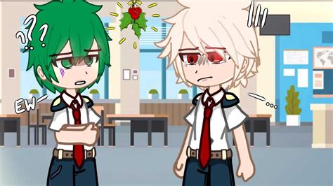 Mistletoe Mha Bnha Bkdk Au • Gacha Club • Youtube