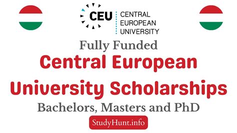 Central European University Scholarships 2025 For International ...