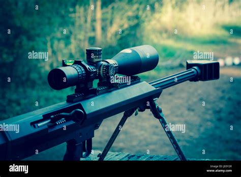 Barrett Model 99 50 Caliber Bolt Action Rifle With Scope At Leeds