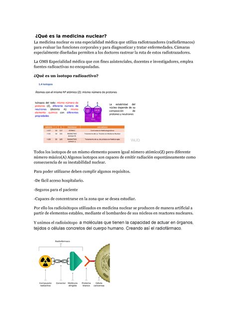 Qu Es La Medicina Nuclear Qu Es La Medicina Nuclear La Medicina