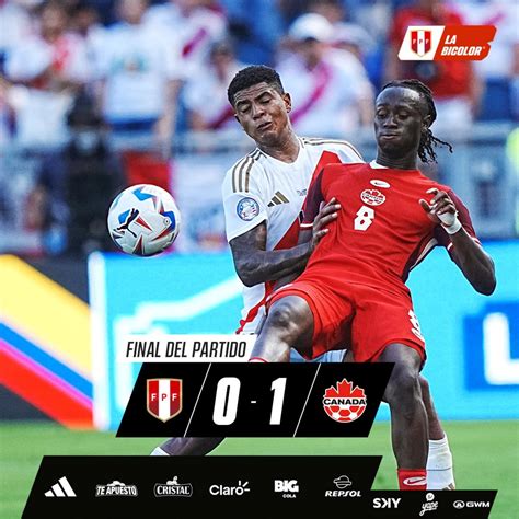 Resultado Per Vs Canad Copa Am Rica Qui N Gan El Partido De