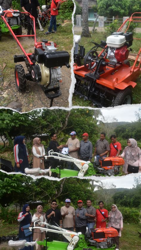 Kegiatan Serah Terima Alat Mesin Pertanian Alsintan Talawi Hilie