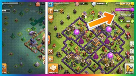 Clash Of Clans Découverte De Mon Village Attaque Mdo Youtube