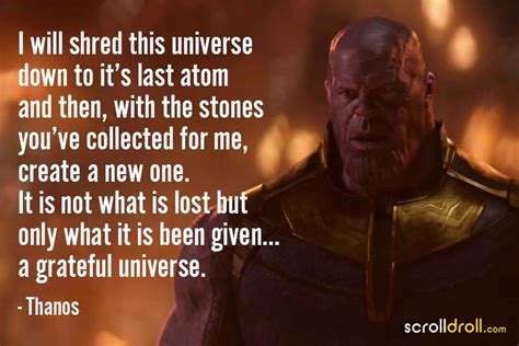 20 Powerful Thanos Quotes From The Marvel Cinematic Universe