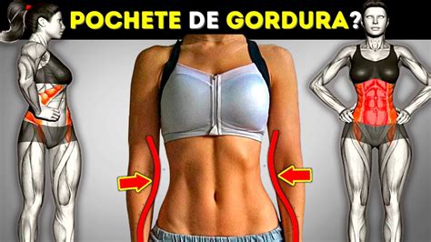 8 Min Exercícios para PERDER a POCHETE da BARRIGA Rápido Treino Em