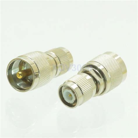 Pce Adapter Converter Pl Uhf Male Plug To Tnc Male Plug Pin Rf