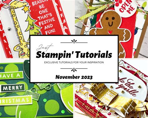 November Just Stampin Tutorial Kitchen Table Stamper