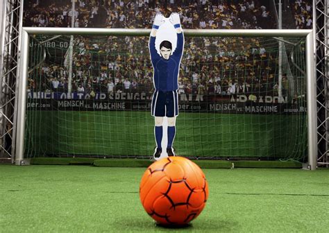 Watch Robot Goalkeeper Save Lionel Messi Penalty Futbol On Fannation