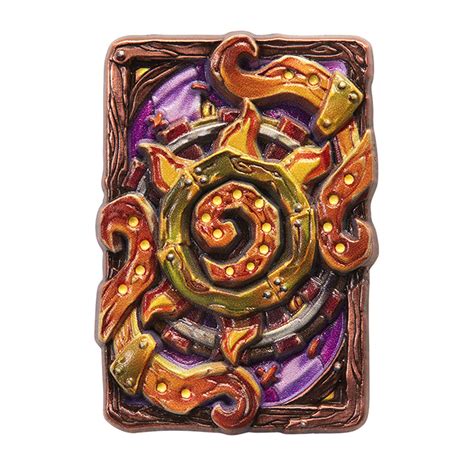 Hearthstone Darkmoon Faire Card Back Collectors Edition Pin Blizzard