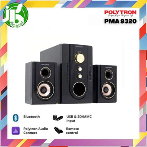 Jual Polytron Pma Bluetooth Multimedia Speaker Di Seller Jakarta