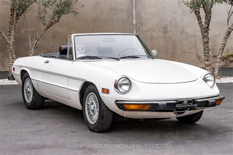 Alfa Romeo Spider Beverly Hills Car Club