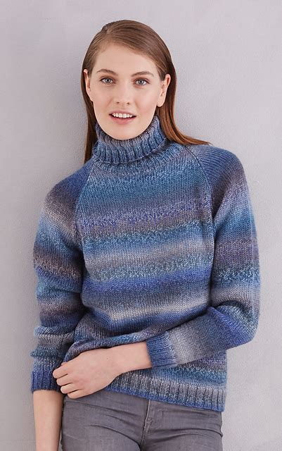 Ravelry 152 Turtleneck Jumper Pattern By Patons UK