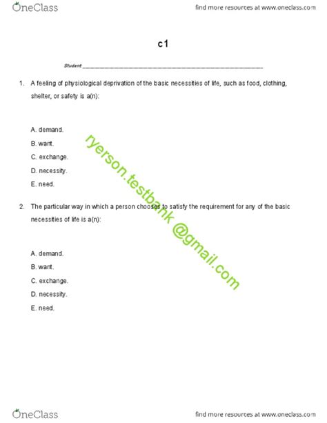 Mkt Final Full Test Bank Ch Oneclass