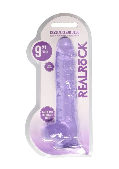 Realistische Dildo Met Ballen 25 Cm Paars Bestel Online Bij Erotic