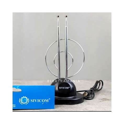 Jual Antena TV Cabang Tarik Indoor Antena Dalam UHF VHF Shopee Indonesia