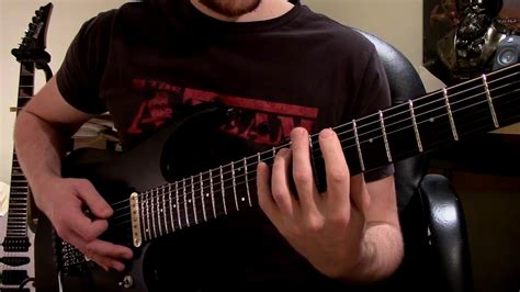 Meshuggah Gods Of Rapture Solo Cover By Chris Riffinski Youtube