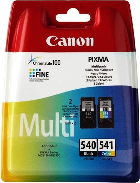 Bol Canon Pg Cl Inktcartridge Zwart Kleur