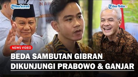 Beda Sambutan Gibran Rakabuming Saat Dikunjungi Prabowo Subianto Dan