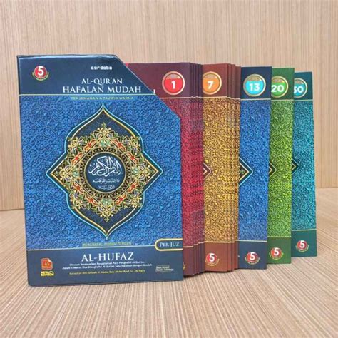 Jual Alquran Hafalan Alhufaz Per Juz Uk A5 Alquran Perjuz Al Hufaz