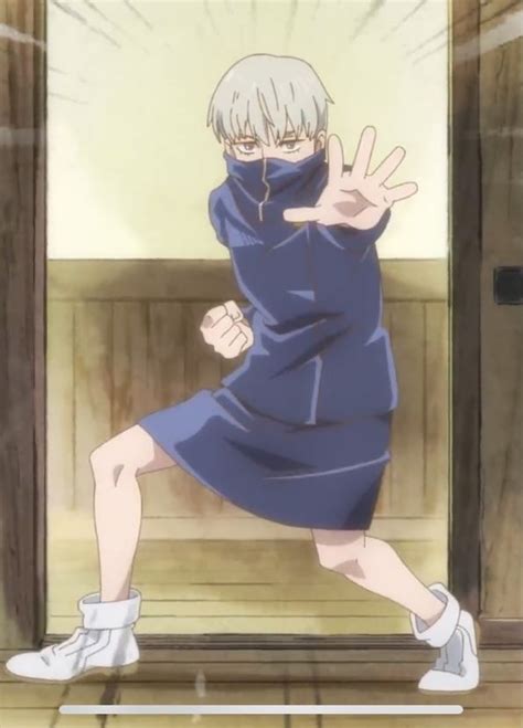 Inumaki Toge In A Skirt Blushing Anime Jujutsu Anime