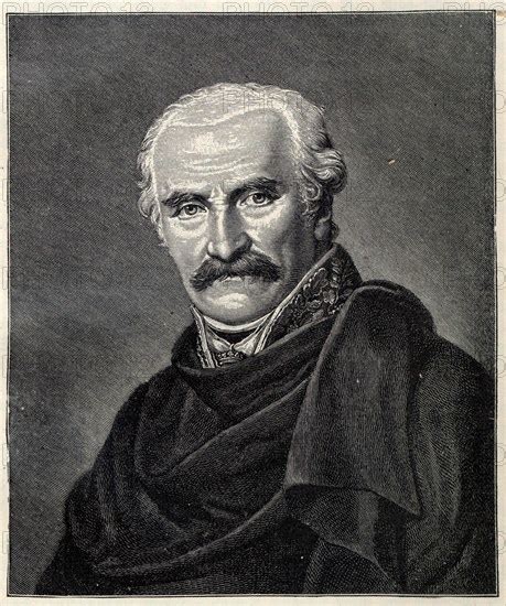 Portrait Of Gebhard Leberecht Von Bl Cher Prince Of Wahlstatt