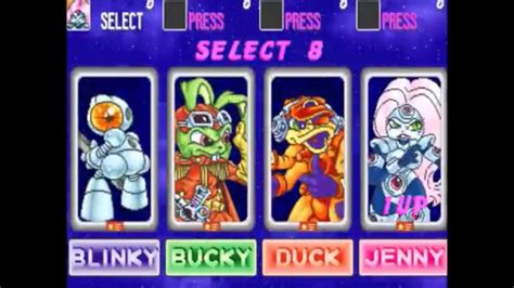 Bucky O Hare Arcade All Bosses With Jenny Youtube