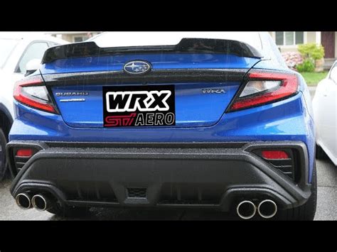 Noble Sti Carbon Fiber Oe Style Spoiler Subaru Wrx Wing 47 Off