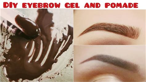 Diy Eyebrow Pomade How To Make Eyebrow Gel At Home Youtube