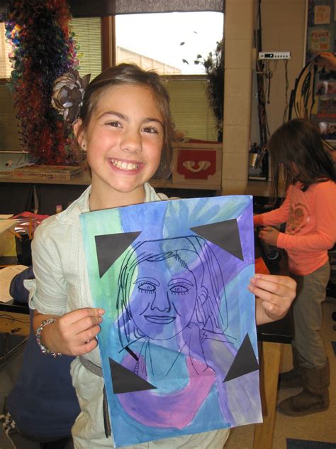 Jamestown Elementary Art Blog 4th Grade Mary Cassatt Self Portraits