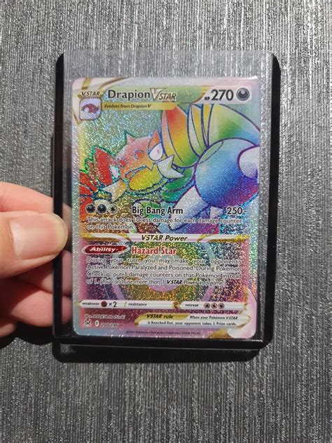 Pokemon Tcg Lost Origin Drapion Vstar Rainbow Hyper Rare Card Hobbies