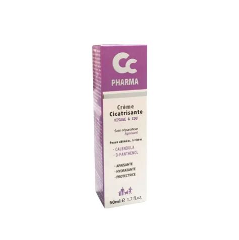 Cc Pharma Creme Cicatrisante 50ml Citymall