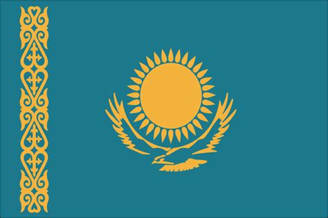 Finest Quality Nylon Kazakhstan Flag - New England Flag and Banner