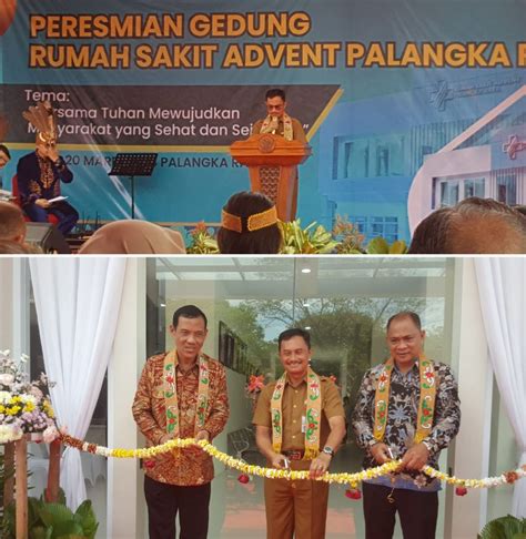 Rumah Sakit Advent Palangka Raya Diresmikan