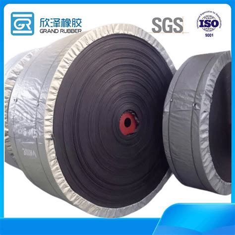 High Temperature Resistant Fire Resistant Steel Cord Rubber Conveyor