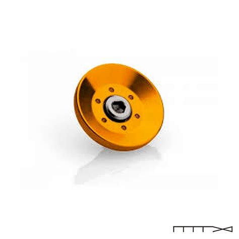 Tampa Para Quadro Do Motor 28 Mm Rizoma Dourado Ducati Diavel MTX