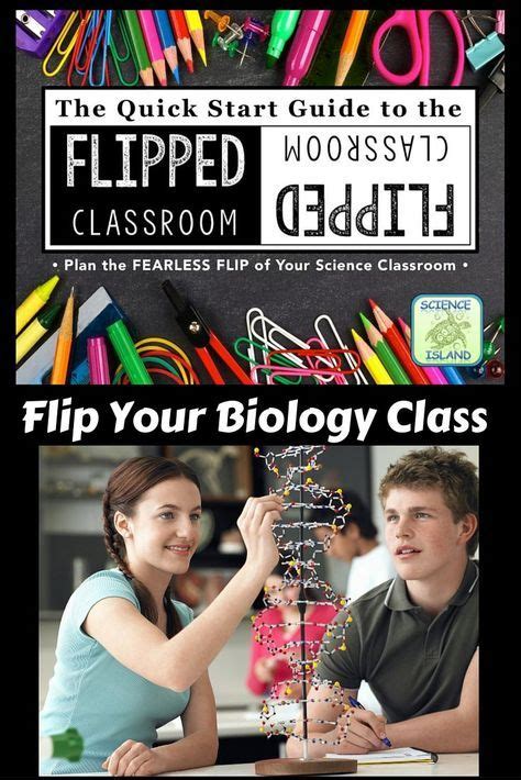 The Flyer For Flipped Classroom Shows Students How To Use Their Science