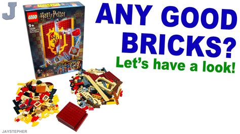 LEGO Harry Potter 2023 Gryffindor House Banner 76409 Unboxing Brick