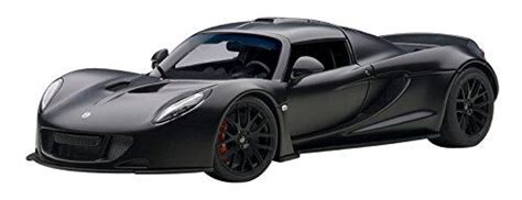 AUTOart 1 18 Hennessy Venom GT Spider Matte Carbon Black From Japan