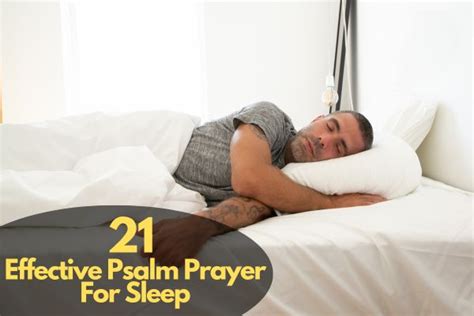 Effective Psalm Prayer For Sleep Bible Verses Of The Day