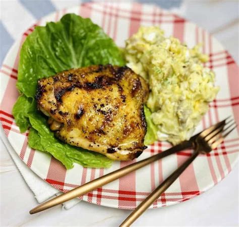 Mesquite Grilled Chicken - The Measured Scoop