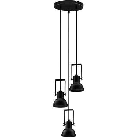 Lampa Wisz Ca Industrialna Punktowa Sidero Cm Czarny Mat