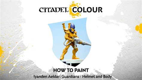 How To Paint Iyanden Aeldari Guardians Youtube