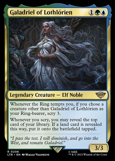 Galadriel Of Lothlórien · The Lord Of The Rings Tales Of Middle Earth